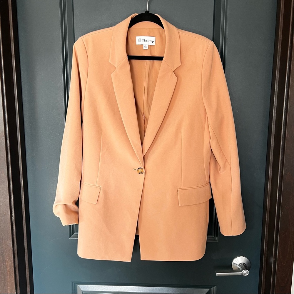 The Drop Women's Blake Tan Blazer - Picture 2 of 9